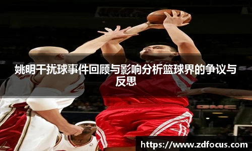 姚明干扰球事件回顾与影响分析篮球界的争议与反思